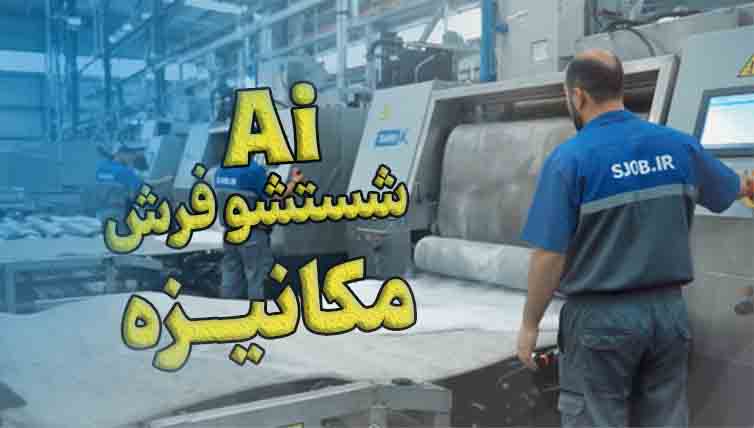 اولین قالیشویی مکانیزه با هوش مصنوعی Ai