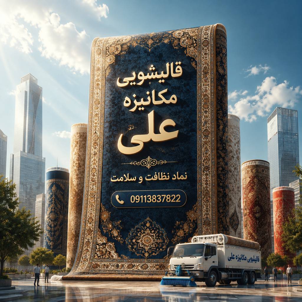 قالیشویی آبکنار - علی