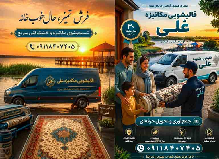 شماره قالیشویی آبکنار در سامانه سجاب